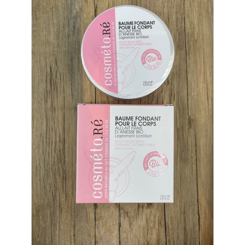 Baume fondant  au lait d'anesse frais 150ml