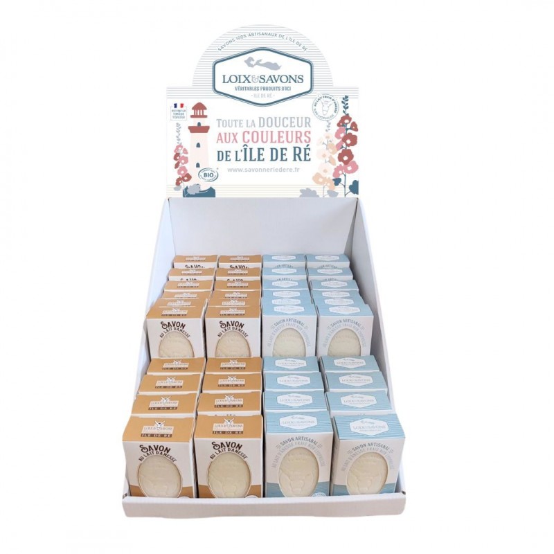 Pack comptoir Lait d'ânesse: savon solide