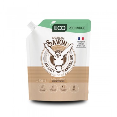 Recharge savon liquide au Lait d’ânesse Frais 300 ml
